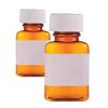 PLASTIC PILL/TABLET ORGANIZER BOTTLES WITH CHILD PROOF CAPS (100, 90ml)