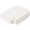 Mopec e70.01 – Box Square Flat White, Pack of 25