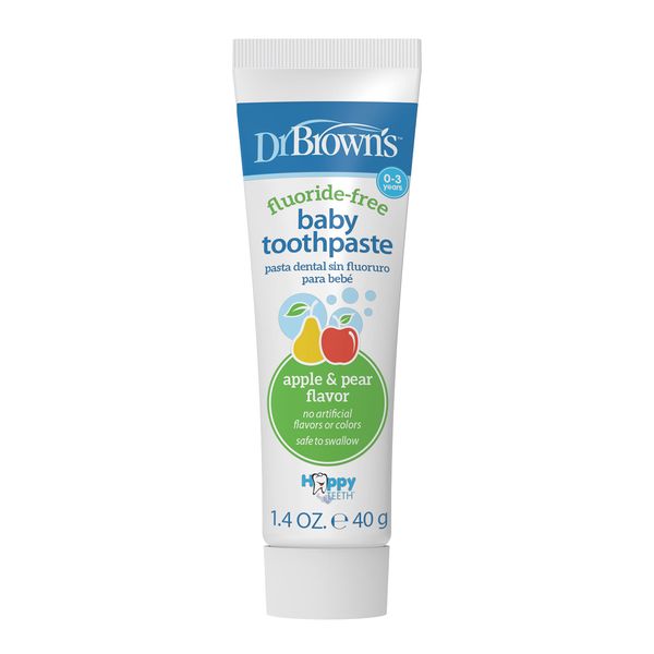 Dr. Brown's Happy Teeth Fluoride-Free Toothpaste, 1.4 Ounce