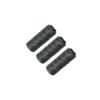 3 Rolls Sewing Thread for Sewing Hair Extensions Wigs DIY (Black)