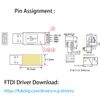 usangreen USB auf RS485 Serieller Adapter-Konverter (FTDI-Chipsatz) für Win 7/8/10, Mac, Linux, Android