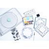 Sizzix Stencil Accessory – Stamp & Spin Tool, Clear