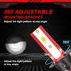 4x H1 LED Headlight Bulbs Conversion Kit High Low Beam 6000K Super Bright White