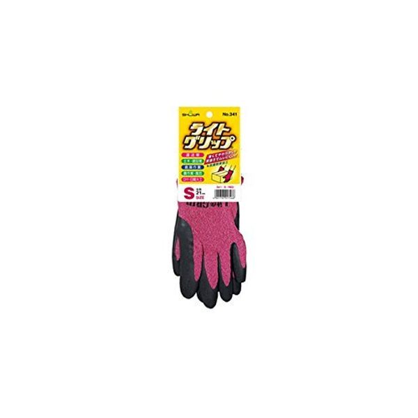 Work Gloves, Showa Gloves, Light Grip Gloves, S Size, Red 10P