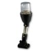 Lichtmast Rundumlicht 360° Gehäuse schwarz Mast 24cm
