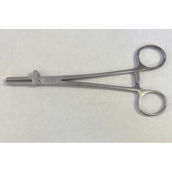 V. Mueller SU-2855 Tubing Clamp Forceps W/ Guard, 7-1/4” (Y)