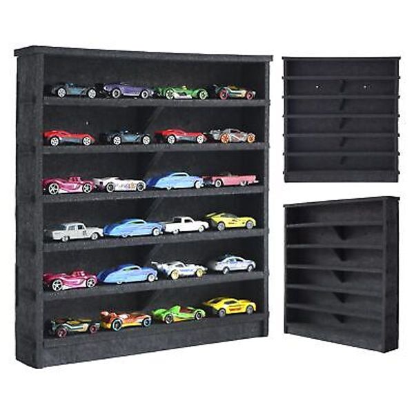 Assemblable Toy Cars Display Case for Kids, Portable Display Case Fit for Toy...