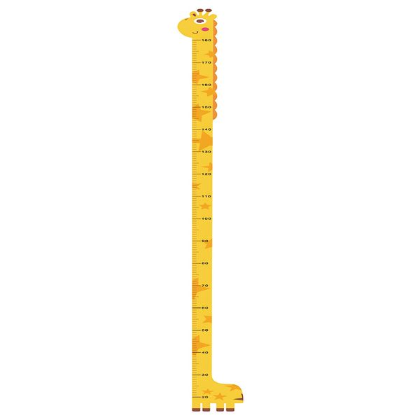 Bezavea Giraffe Height Chart, Growth Chart Ruler, Growth Chart Wall Stickers, Growth Chart, Height Growth Chart, Height Chart Sticker, Wall Stickers Measuring Ruler for Kids Boys Girls Bedroom