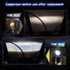 4PC 5.75 5-3/4" Chrome Led Headlight For Cadillac DeVille 62-74 Calais 65-74