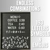 186 2" Letters For Letter Board