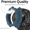 Case for Garmin Instinct 3 45mm，[Without Screen Protector]Protector Protective Case Cover TPU Bumper Slim Shell，Blue