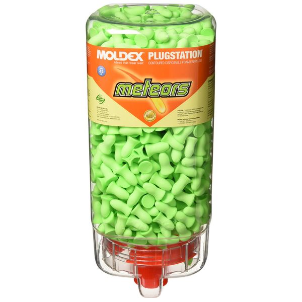 Moldex 6875 Meteors Uncorded Earplug Dispenser with 500 Pairs