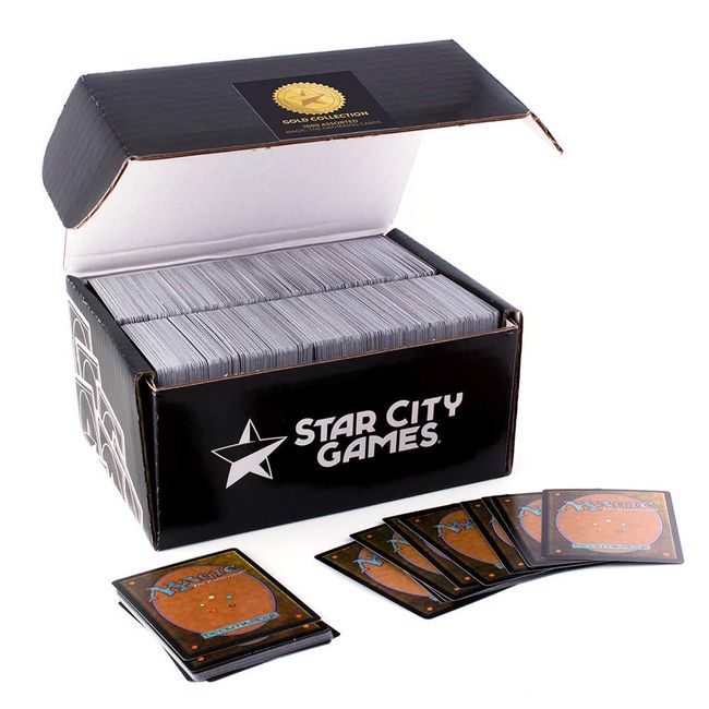 Star City Games 1000 Assorted Magic: The Gathering Cards Gold Collection, Model Number: B00JJXEX48