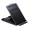 Sanwa Supply PDA-STN33BK Smartphone/Tablet Stand, Foldable, Thin & Mobile, 5 Adjustable Angles, Black