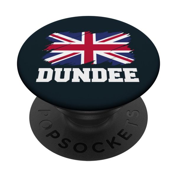Dundee UK, British Flag, Union Flag Dundee PopSockets Swappable PopGrip