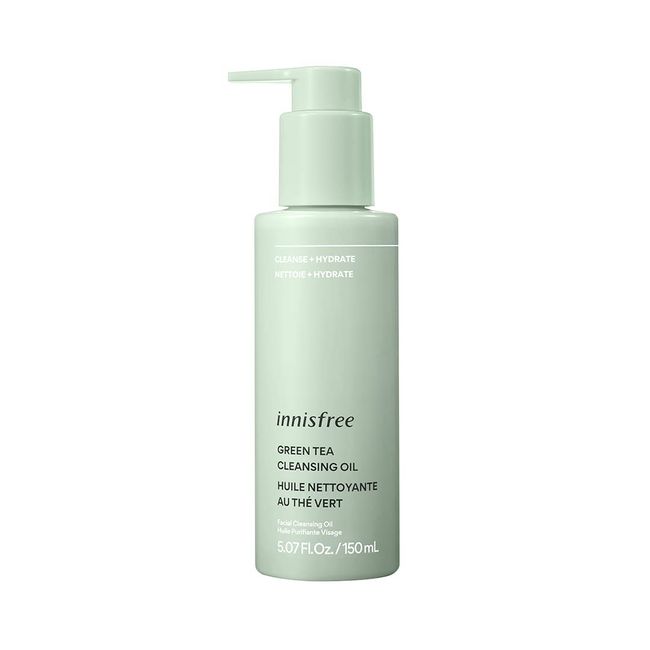 innisfree Green Tea Hydrating Cleansing Oil: Antioxidant, Amino Acid Rich, Hydration, Non-Stripping