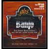 GHS BANJO - Nickel Plated String Set - 5-String - Ball End - PF130 - Light
