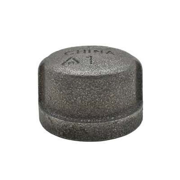 Thrifco 8318085 1 Inch Black Steel Cap