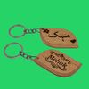 Mehak Personalised Name Engraved Wooden Keyring Keychain