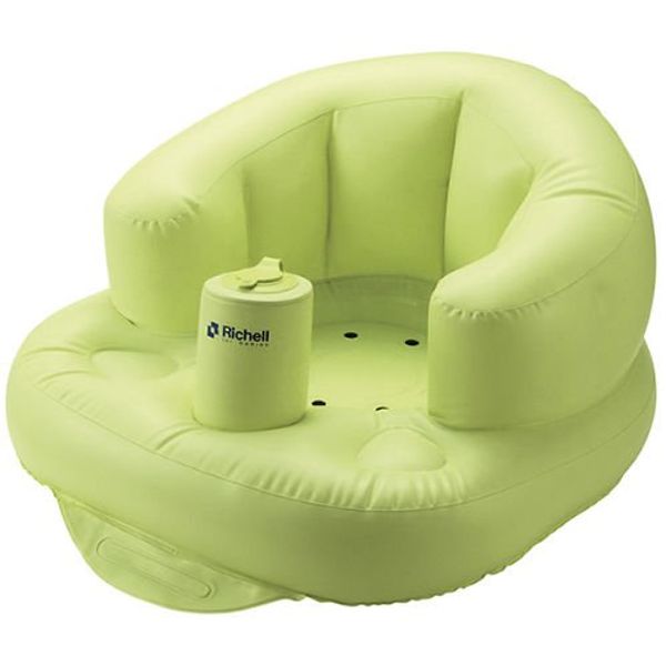 Great for bathrooms and in your room. Soft chair for babies. Green