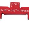 14PCS Precision Aluminum Setup Blocks for Router Table Setup Bars Height Gauge