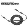 Bewinner Replacement Cable for 360 Controller, USB Cable 4Pin Gamepad Cable Replacement Wire Cable with Breakaway Adapter for 360 Controller(Gray)