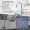 Kitchen Faucets, Upgraded Filter Water Kitchen Faucet with Pull down Sprayer, Br
