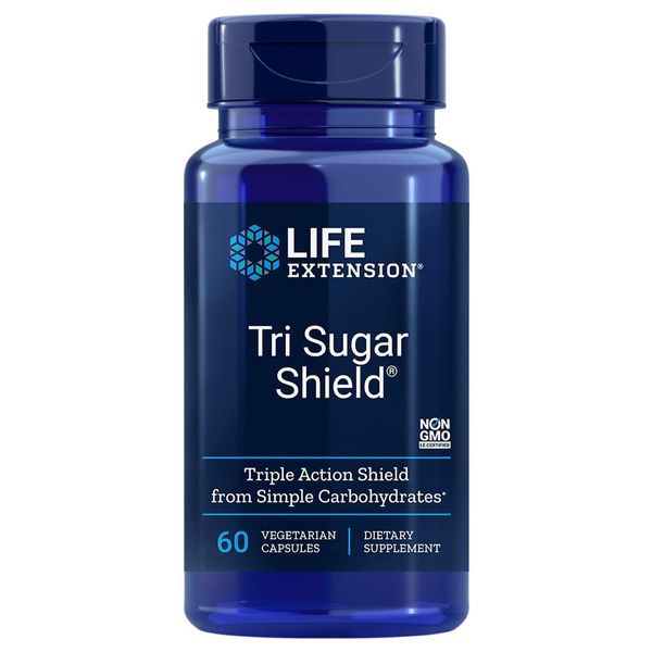 Tri Sugar Shield, 60 Vcaps (Pack of 3)