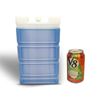 Reusable Ice Packs 2 Pack 10" Extra Large Blue Cooler Gel Bricks Freezer