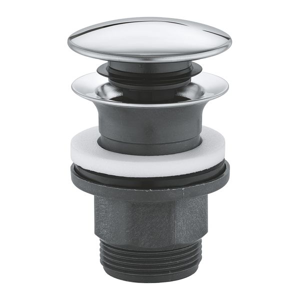 GROHE Waste Set with Push-Open Plug Chrome 40824000