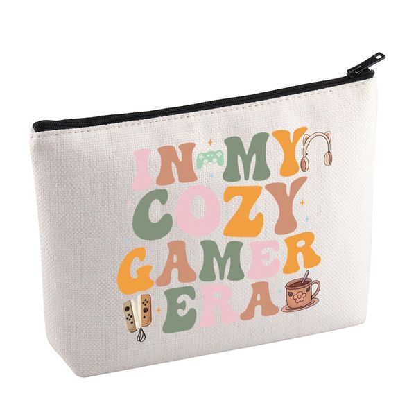 Gaming Club Kosmetiktasche Gamer Mädchen Geschenk Switch Gamer Geschenk Konsole Spiel Geschenk Video Gamer Geschenk in My Cozy Gamer Era Make-up Tasche, Gamer Era, Nein