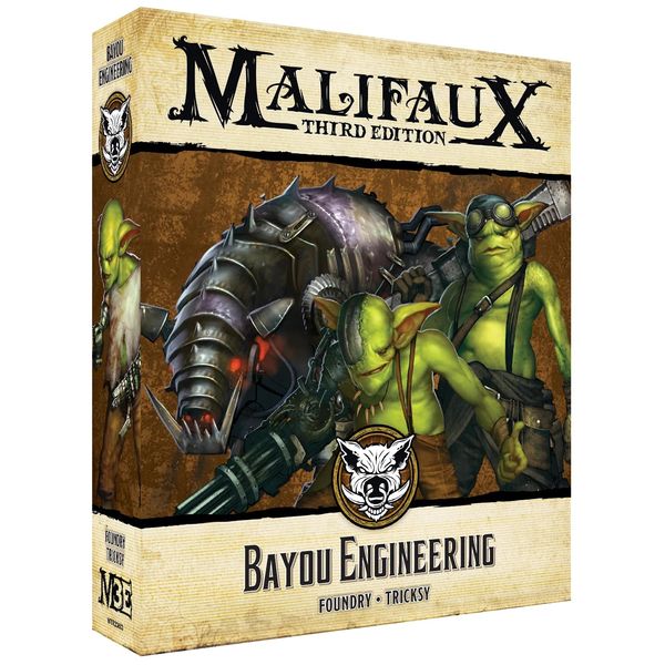 Malifaux Third Edition Outcasts Bayou Engineering