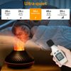 Aroma Humidifier Essential Oil Diffuser 3D Volcano Flame Mist Air For Home Decor
