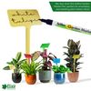 Elixir Gardens ® 7.5" Extra Strong Black Stick in Angle Head Labels x 10