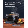 [NEW LAUNCH]  8.5-Quart Programmable Slow Cooker, Larger than 8 Quart, More Prac