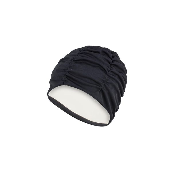 Fashy Women's Fabric Polyester Lined Swim Turban - Black
