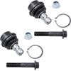 Front Upper Control Arms Lower Ball Joints for 2005-2012 Nissan Frontier Xterra