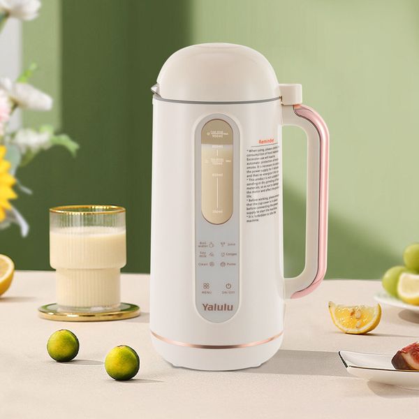 6-in-1 0.9L Soy Milk Maker Nut Milk Maker Juicer Automatic Almond Milk Machine