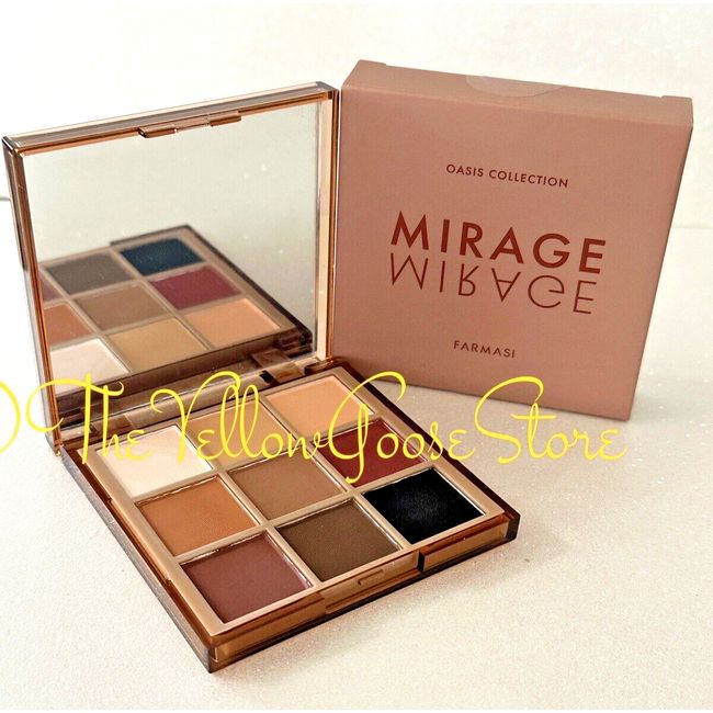 FARMASI    MIRAGE   9 Color EYESHADOW PALETTE  NEW RELEASE!  FREE SHIPPING