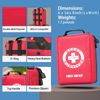 Premium First Aid Kit with Labelled Compartments, Molle System Trauma Kits fo...