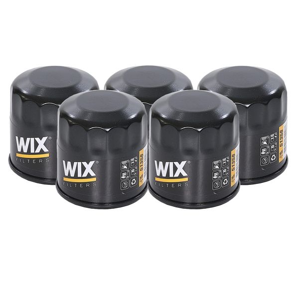 Wix Engine Oil Filter Kit (Spin-On) (5 Pieces)