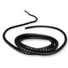 Cable Tidy and Applicator Tool Kit for Smaller Cables - 08mm - 2.5 Mtrs Black