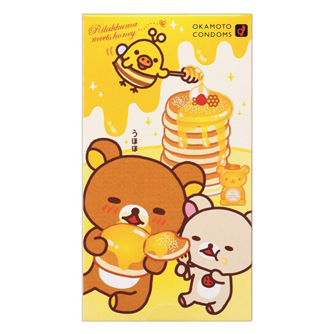 Rilakkuma Love Love Hot Condoms 10 Pieces