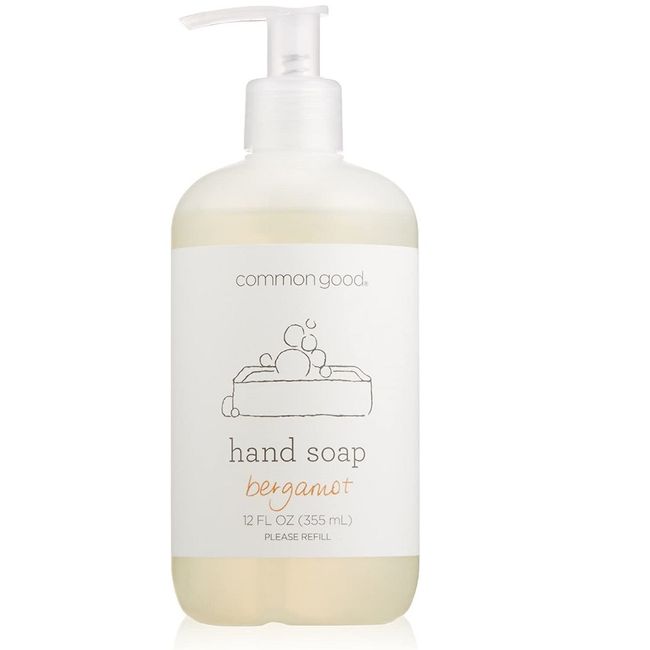 (common good) Hand soap (bottle) 355ml Bergamot (common good) (cruelty free) (paraben free)