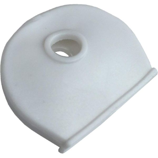Fort Fasteners Key Cover Caps 25mm White Mini 4 Key Caps
