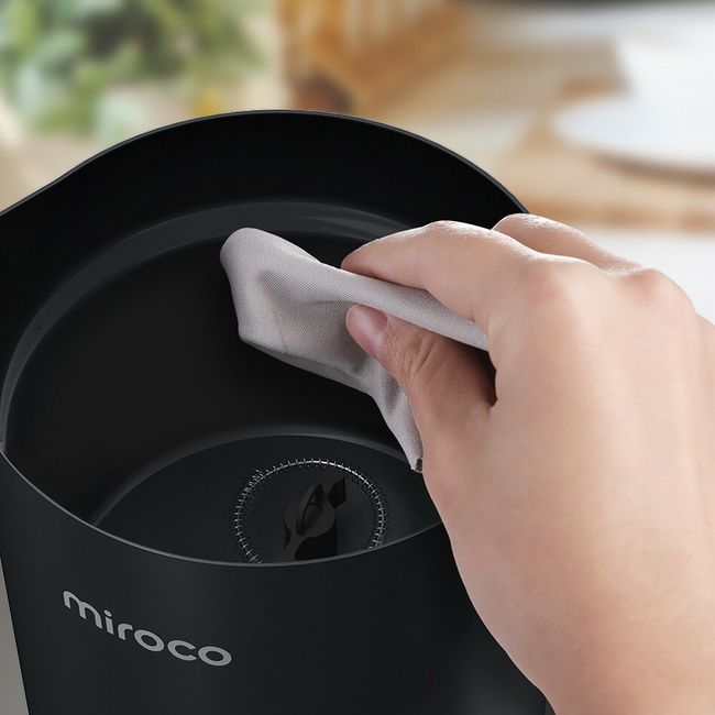 Miroco Milk Frother, Electric Milk Steamer Stainless Steel, Foam Maker