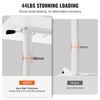 Mobile Standing Desk 28.5-44.2" Gas-Spring Height Adjustable Sit-Stand Desk