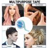 4 Pack Double Sided Lace Front Wig Support Tape 12 Yards Wig Blue Tape for Toupees, Hair Extensions and Hairpieces