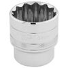 Draper 33593 1/2" Square Drive 12 Point Socket, 32mm Size