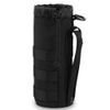 Tactical Water Bottle Pouch Molle Pouch Adjustable Drawstring Bottle Holder Bag